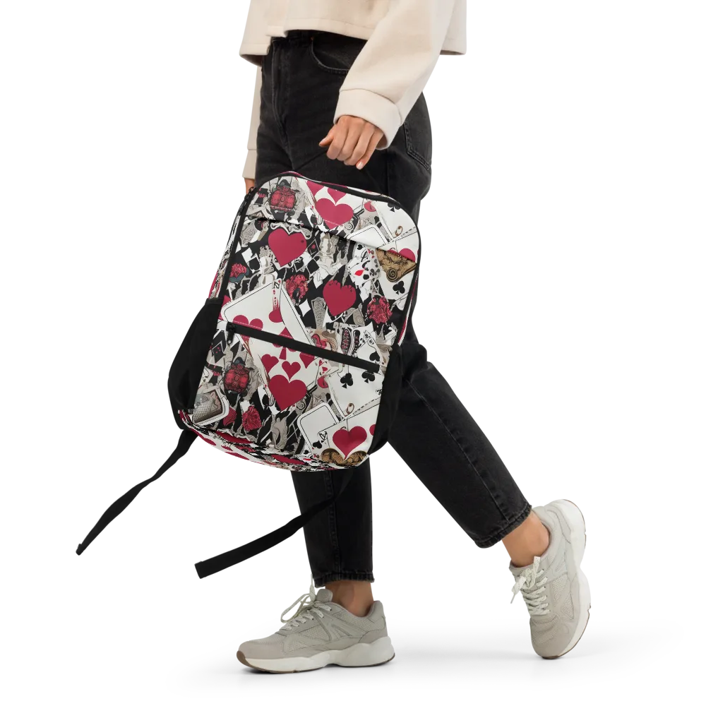 Velvet Gambit on Utility Backpack — Front