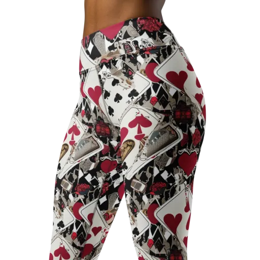 Velvet Gambit on a Yoga Leggings