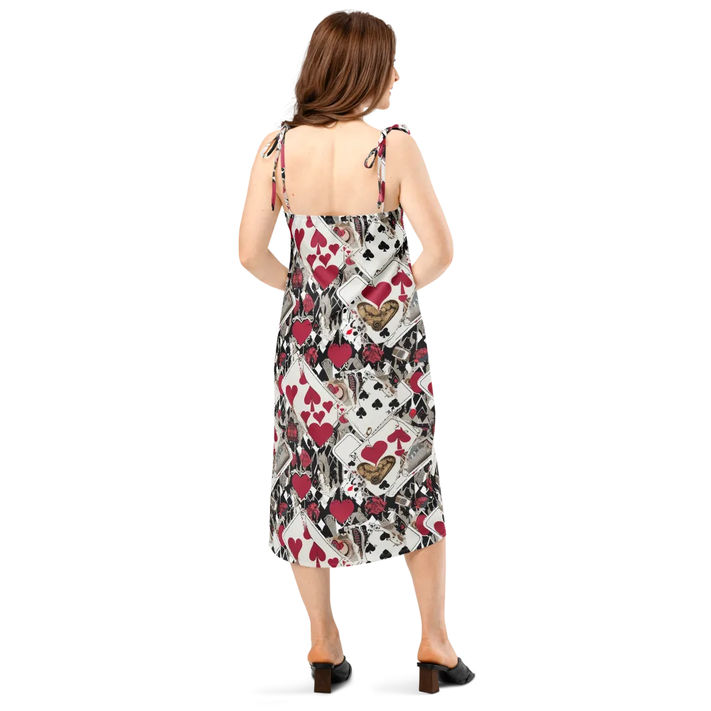 Velvet Gambit on Slip Dress — Back