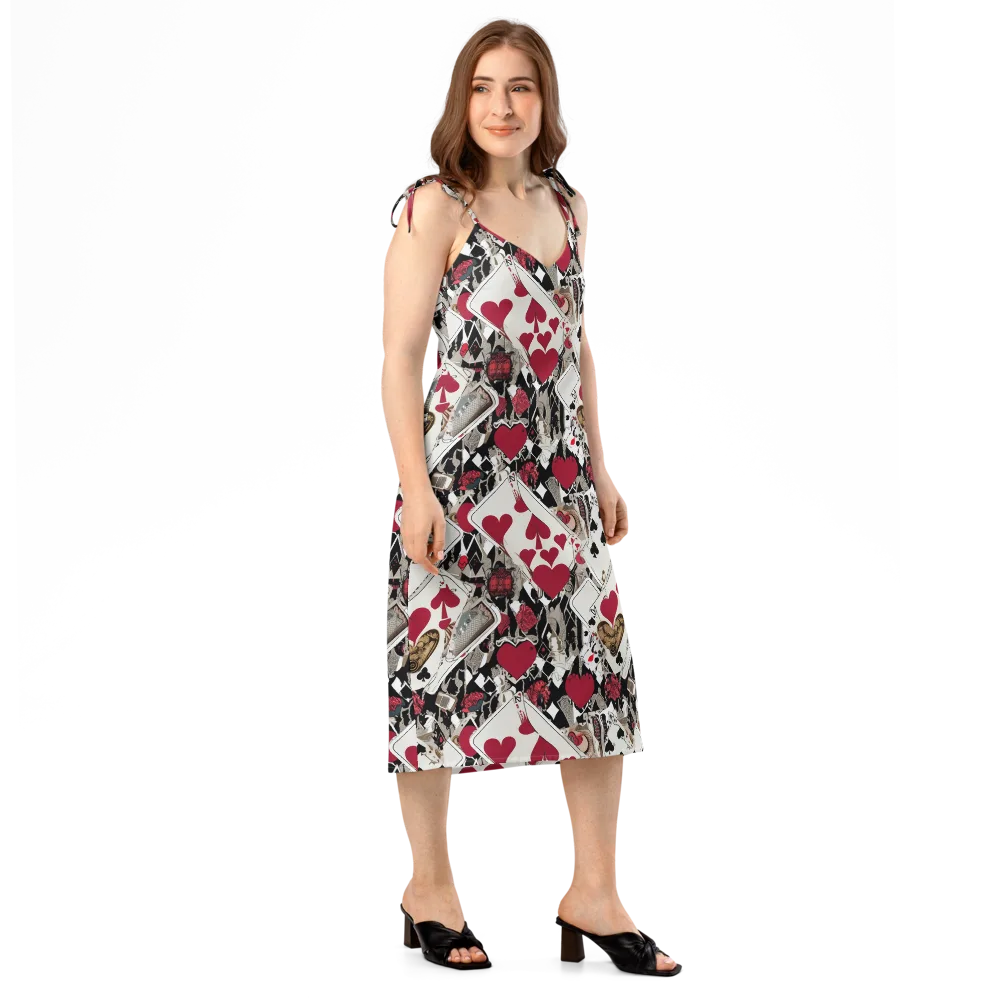 Velvet Gambit on Slip Dress — Right Front