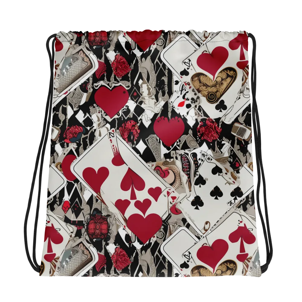 Velvet Gambit on Drawstring Bag — Photo