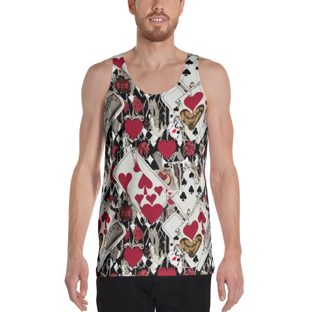 Velvet Gambit on Men's Tank Top — Front