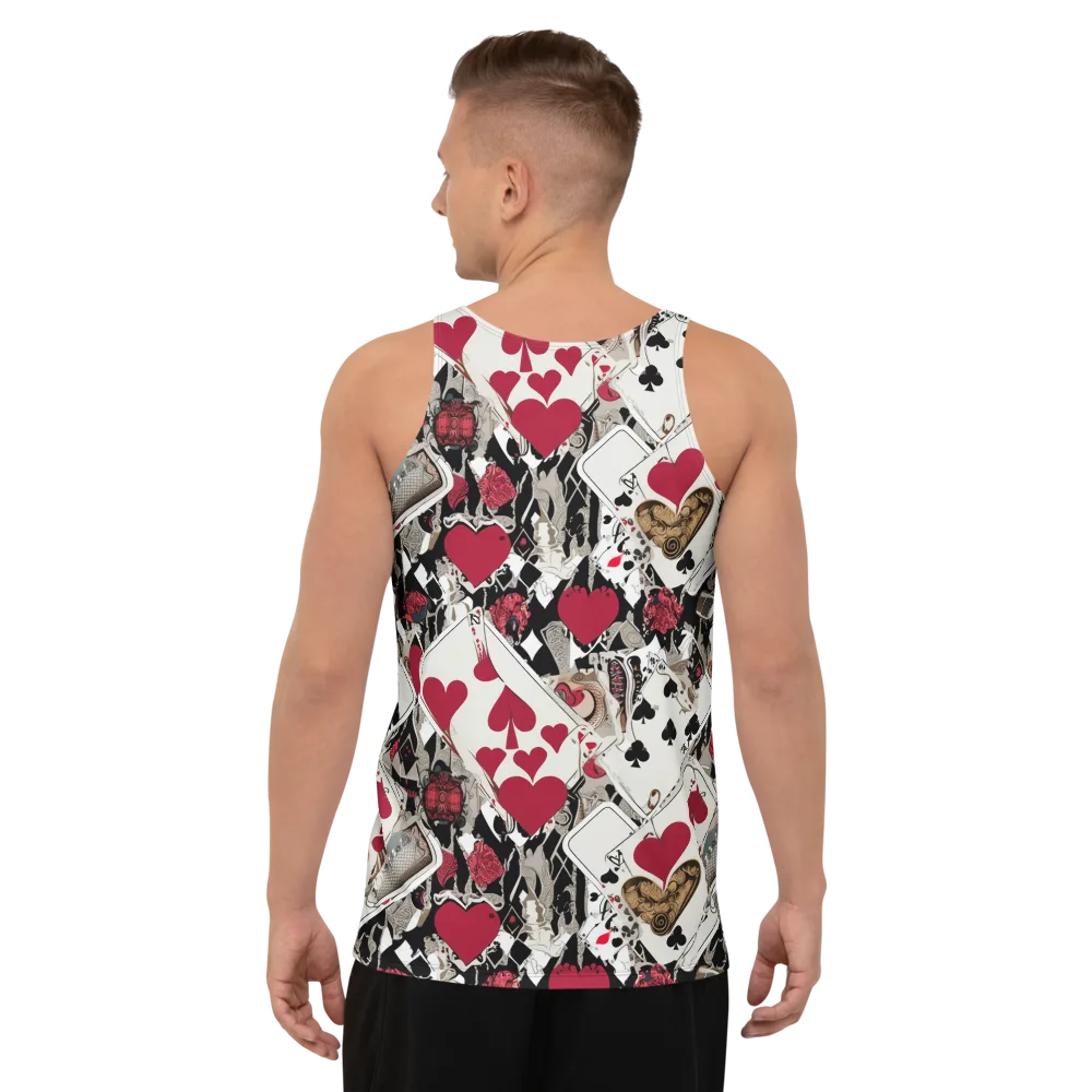 Velvet Gambit on Men's Tank Top — Back