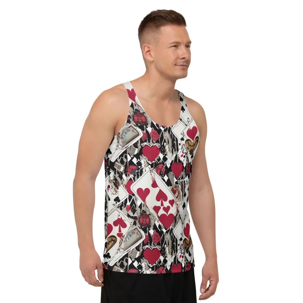 Velvet Gambit on Men's Tank Top — Right Front