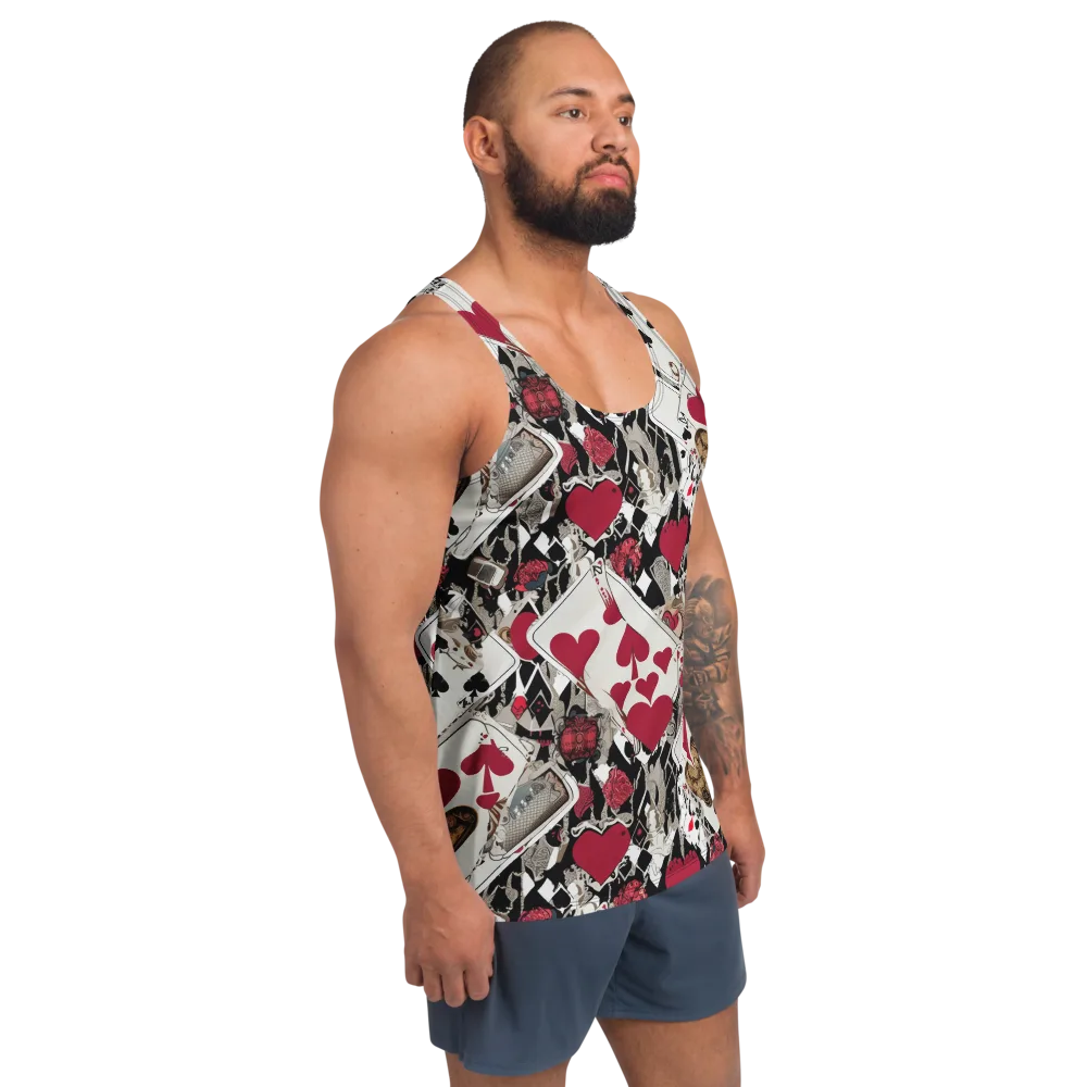 Velvet Gambit on Men's Tank Top — Right Front