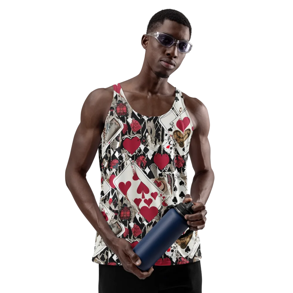 Velvet Gambit on Men's Tank Top — Front