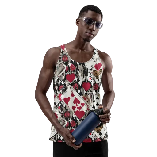 Velvet Gambit on a Men's Tank Top