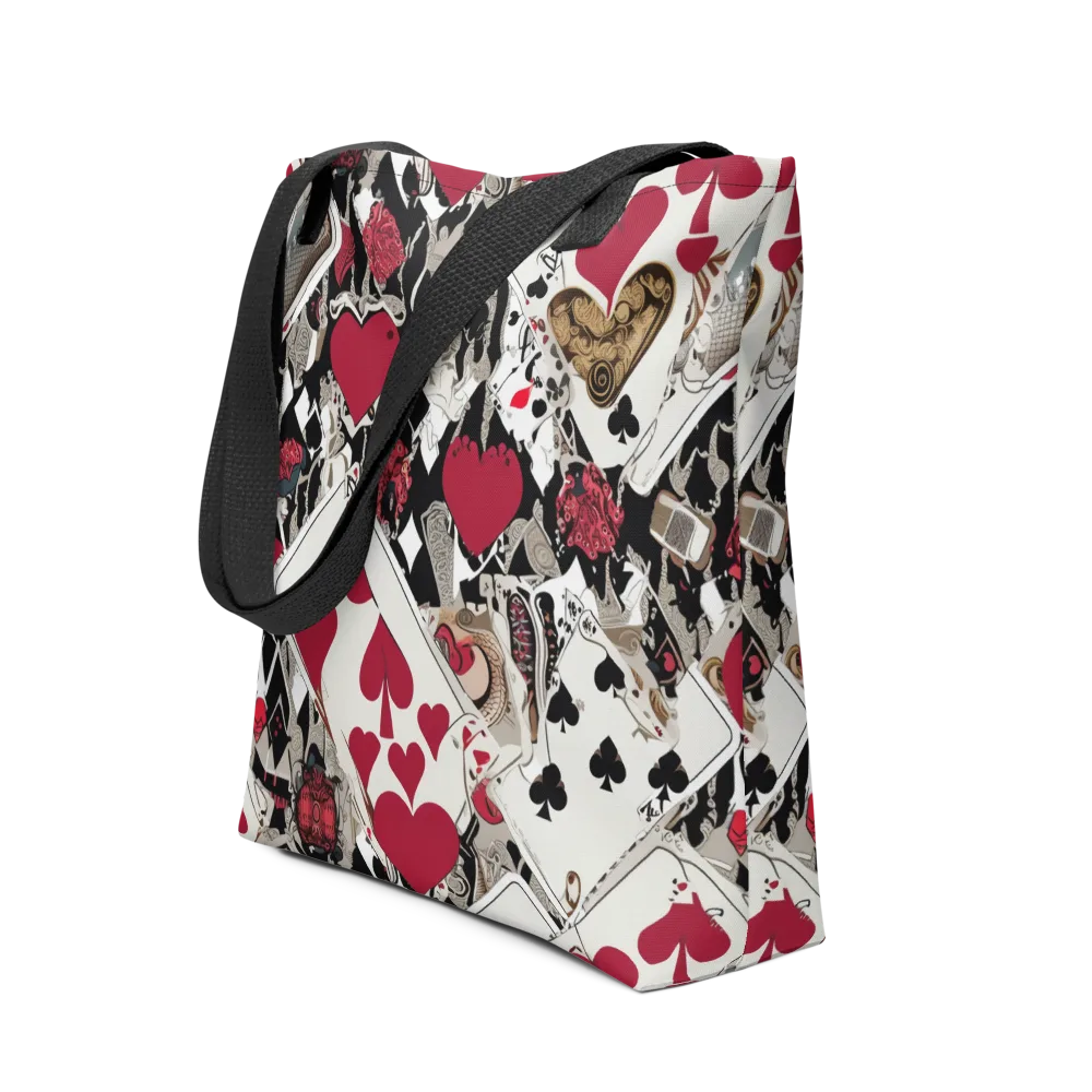Velvet Gambit on Tote Bag — Front
