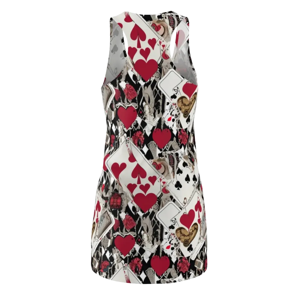 Velvet Gambit on Racerback Dress — Back