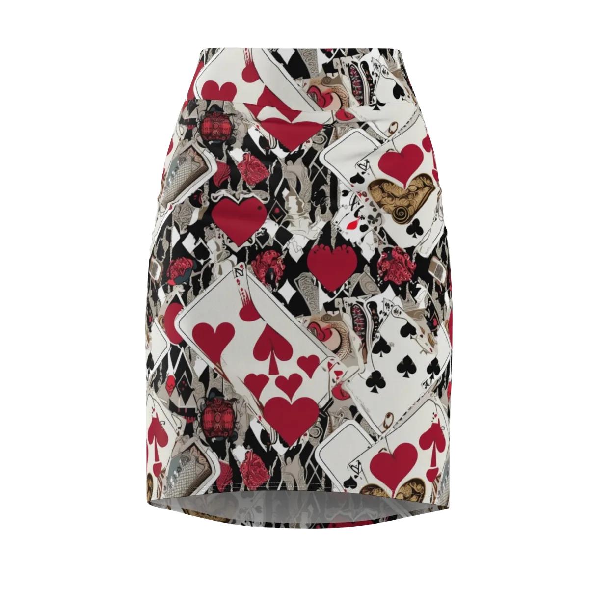 Velvet Gambit on Pencil Skirt — Front