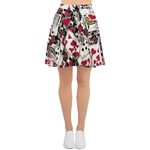 Velvet Gambit on a Skater Skirt