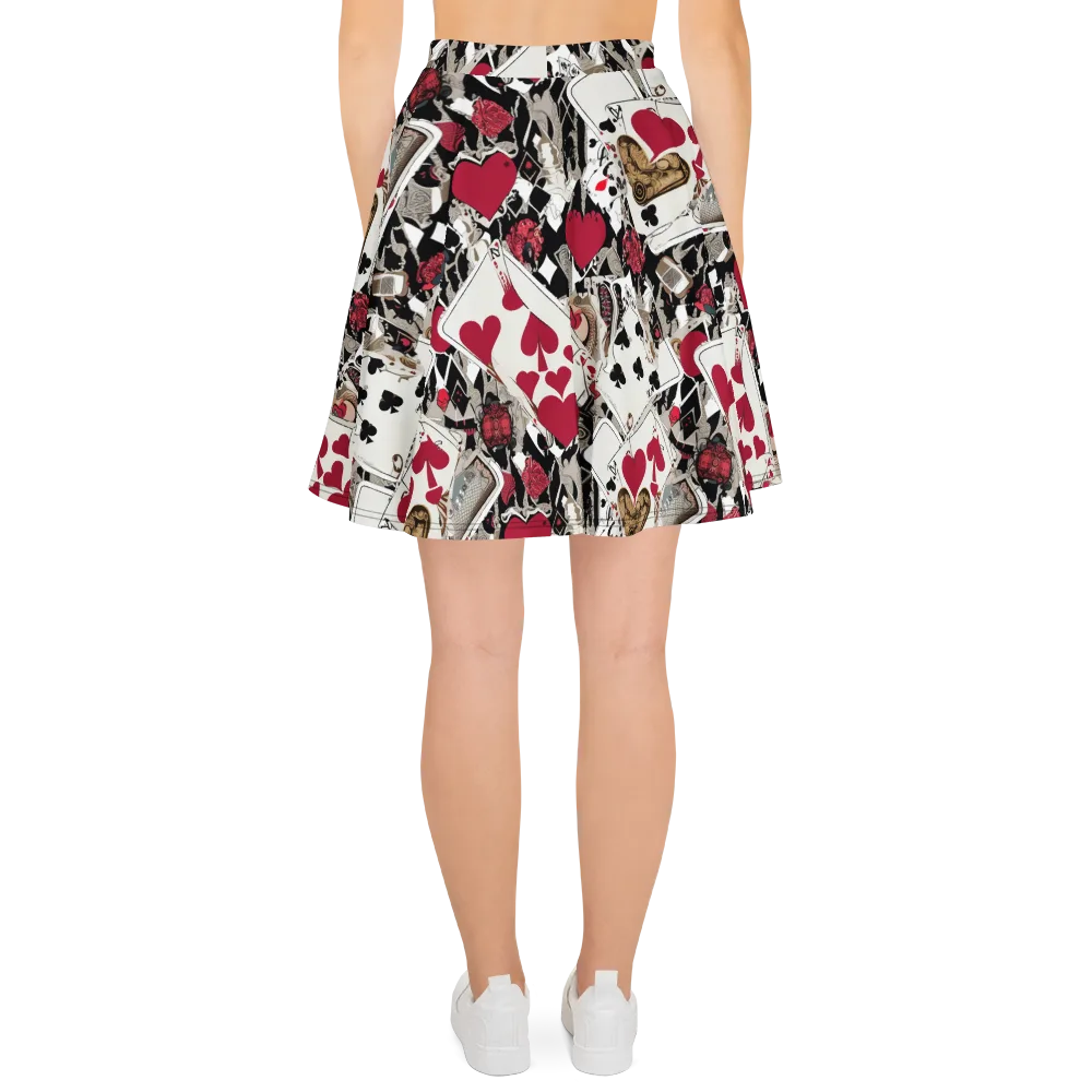 Velvet Gambit on Skater Skirt — Back