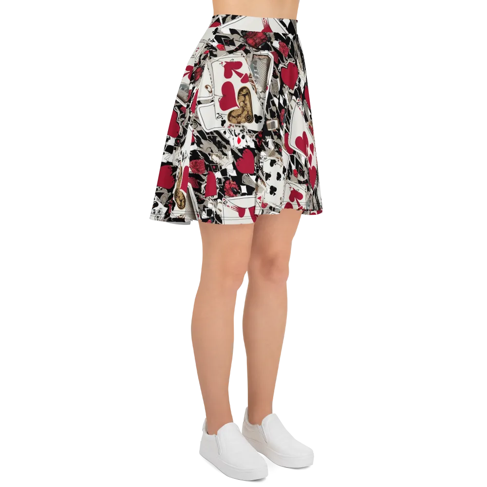 Velvet Gambit on Skater Skirt — Right