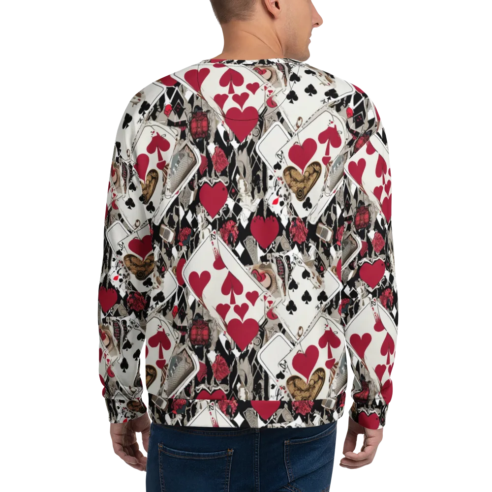 Velvet Gambit on Sweatshirt — Back