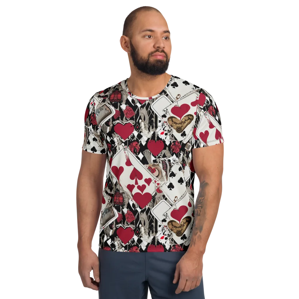 Velvet Gambit on Men's Athletic T-Shirt — Front
