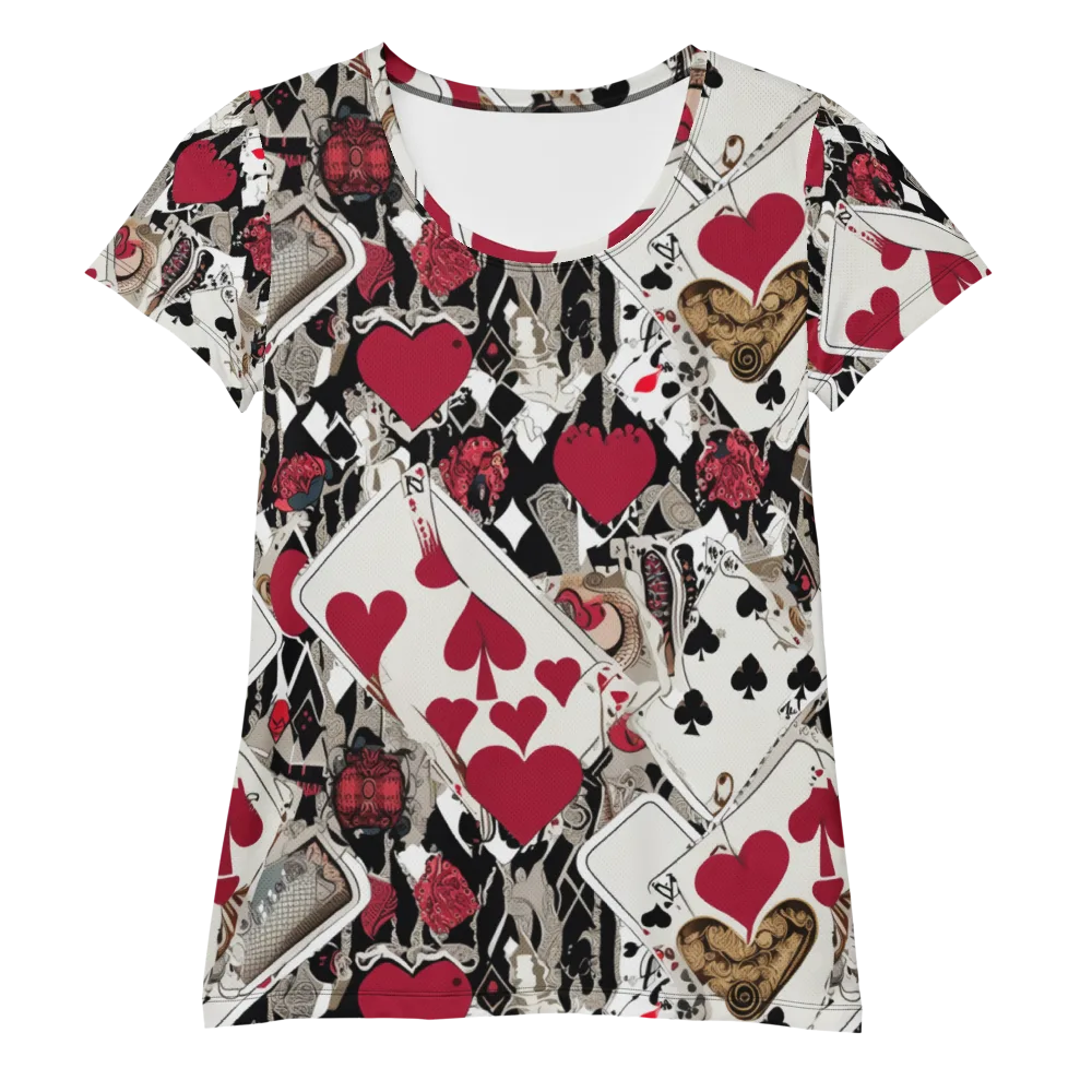 Velvet Gambit on Women's Athletic T-Shirt — Front