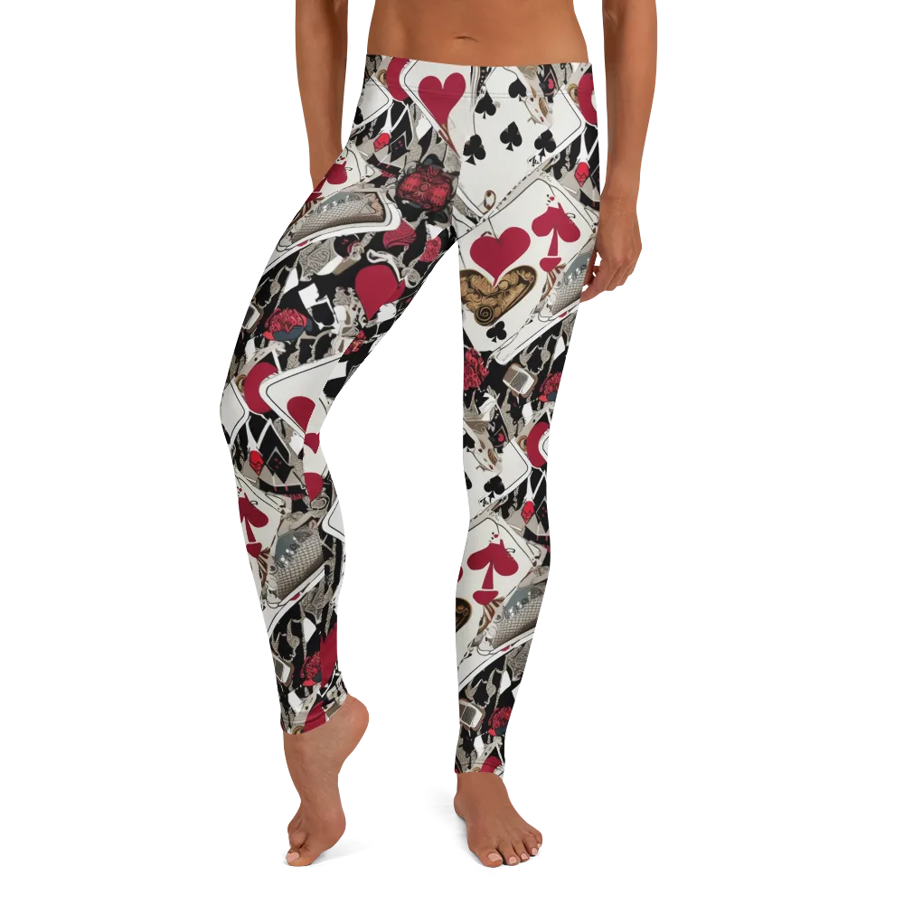 Velvet Gambit on Leggings — Front