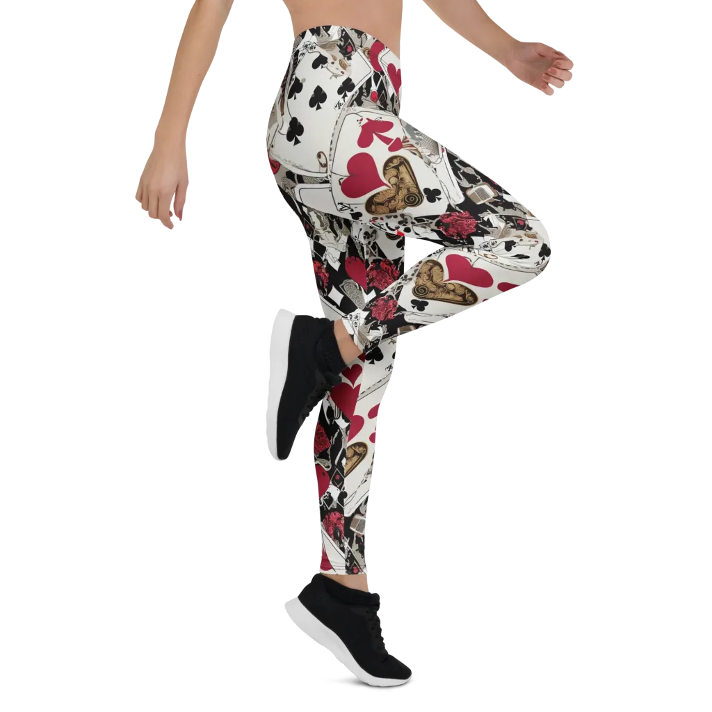 Velvet Gambit on Leggings — Right