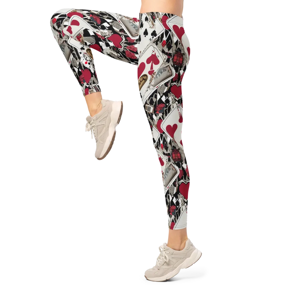 Velvet Gambit on Leggings — Left