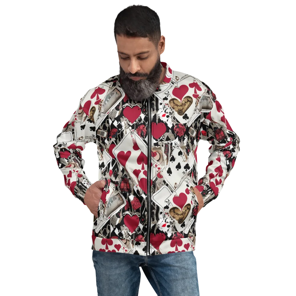 Velvet Gambit on Bomber Jacket — Front