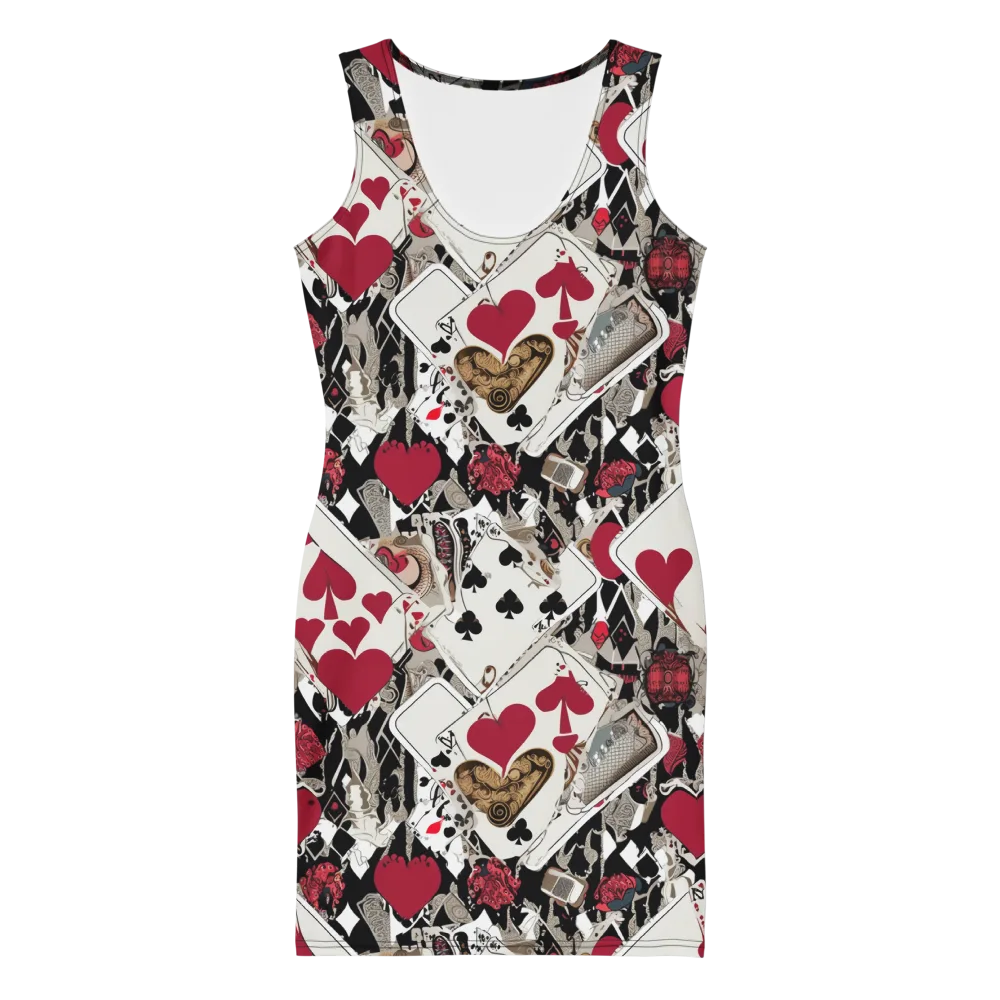 Velvet Gambit on Bodycon Dress — Front
