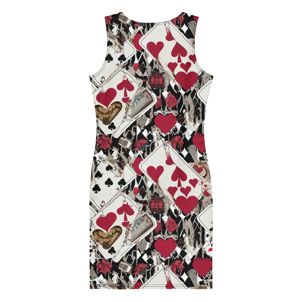 Velvet Gambit on Bodycon Dress — Back
