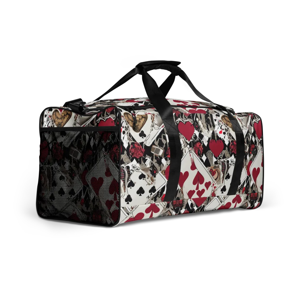 Velvet Gambit on Duffle Bag — Right Front