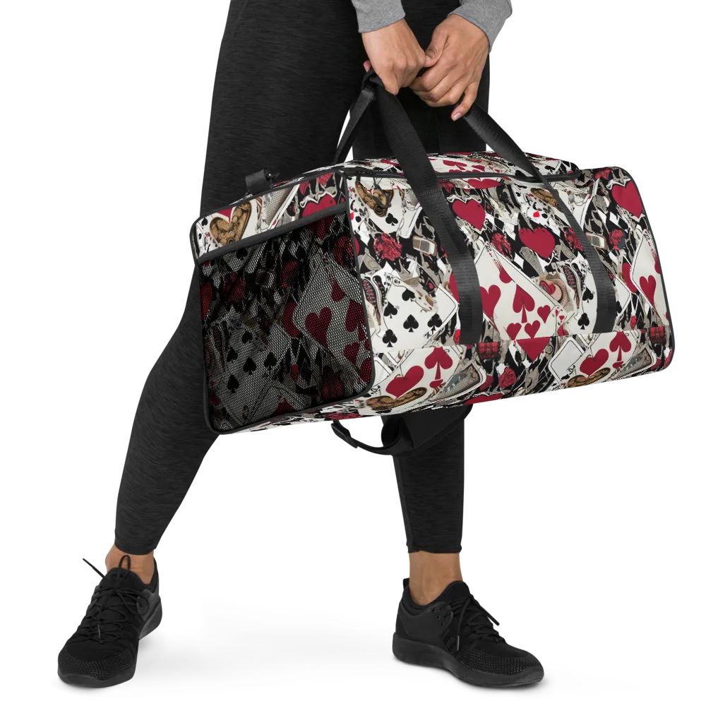 Velvet Gambit on Duffle Bag — Right Front