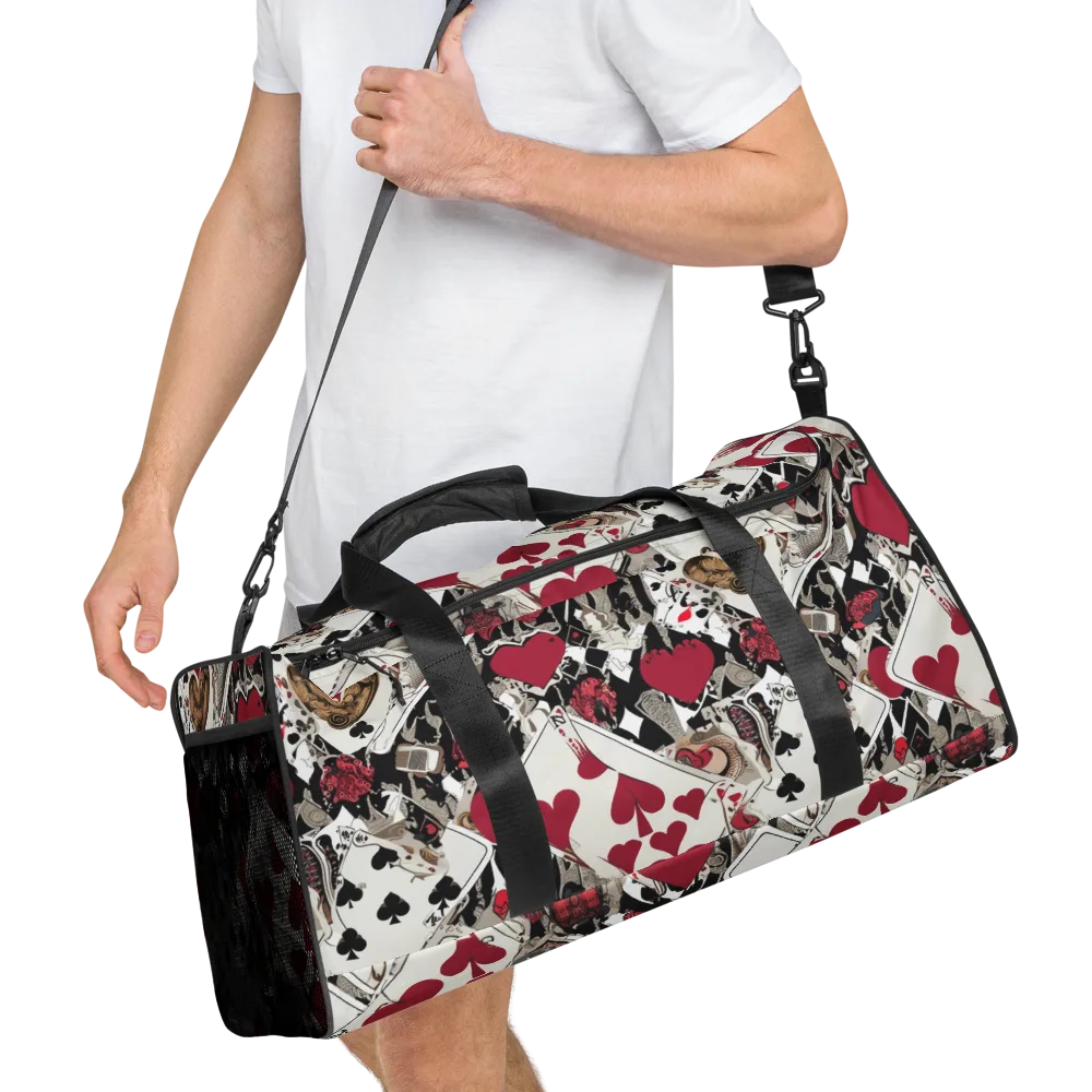 Velvet Gambit on Duffle Bag — Right Front