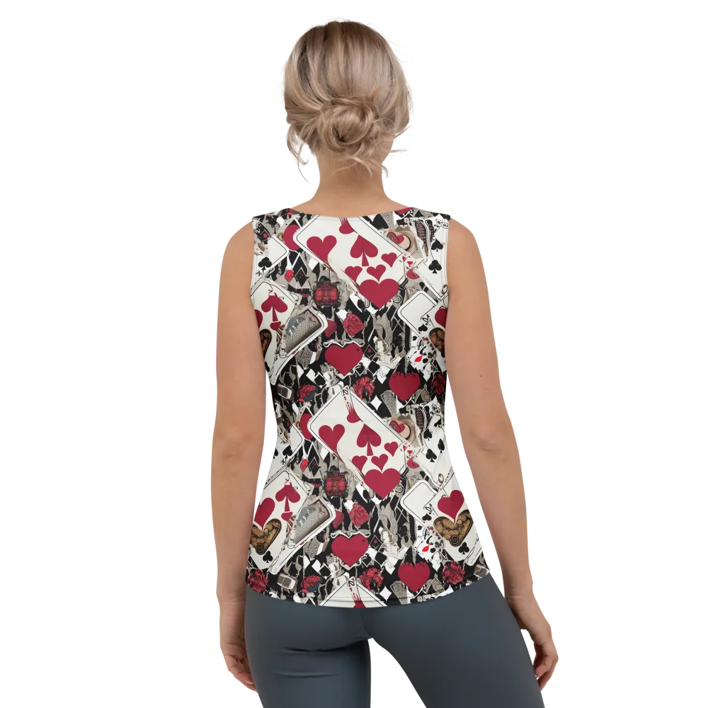 Velvet Gambit on Women's Tank Top — Back