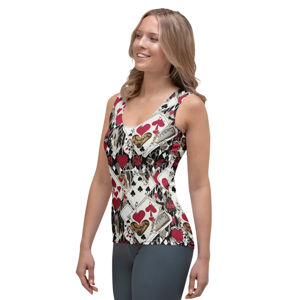 Velvet Gambit on Women's Tank Top — Left Front