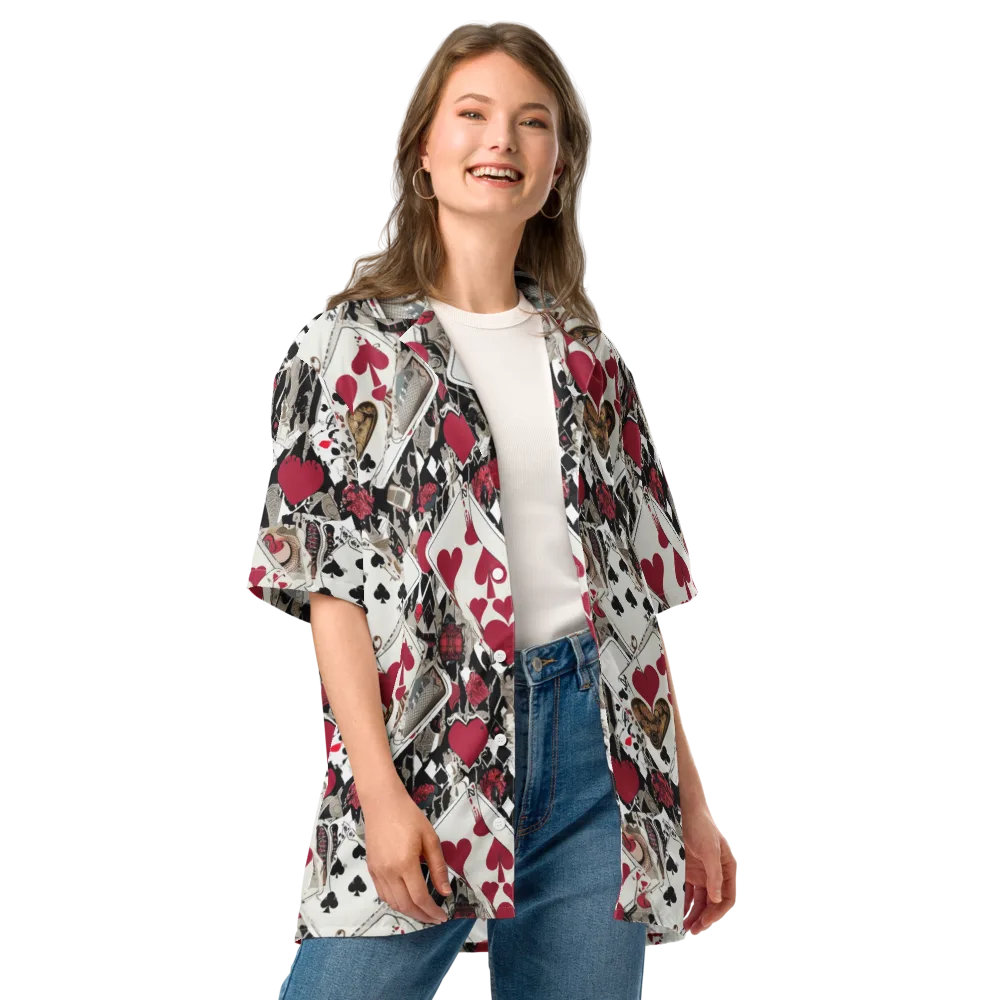 Velvet Gambit on Button Shirt — Front