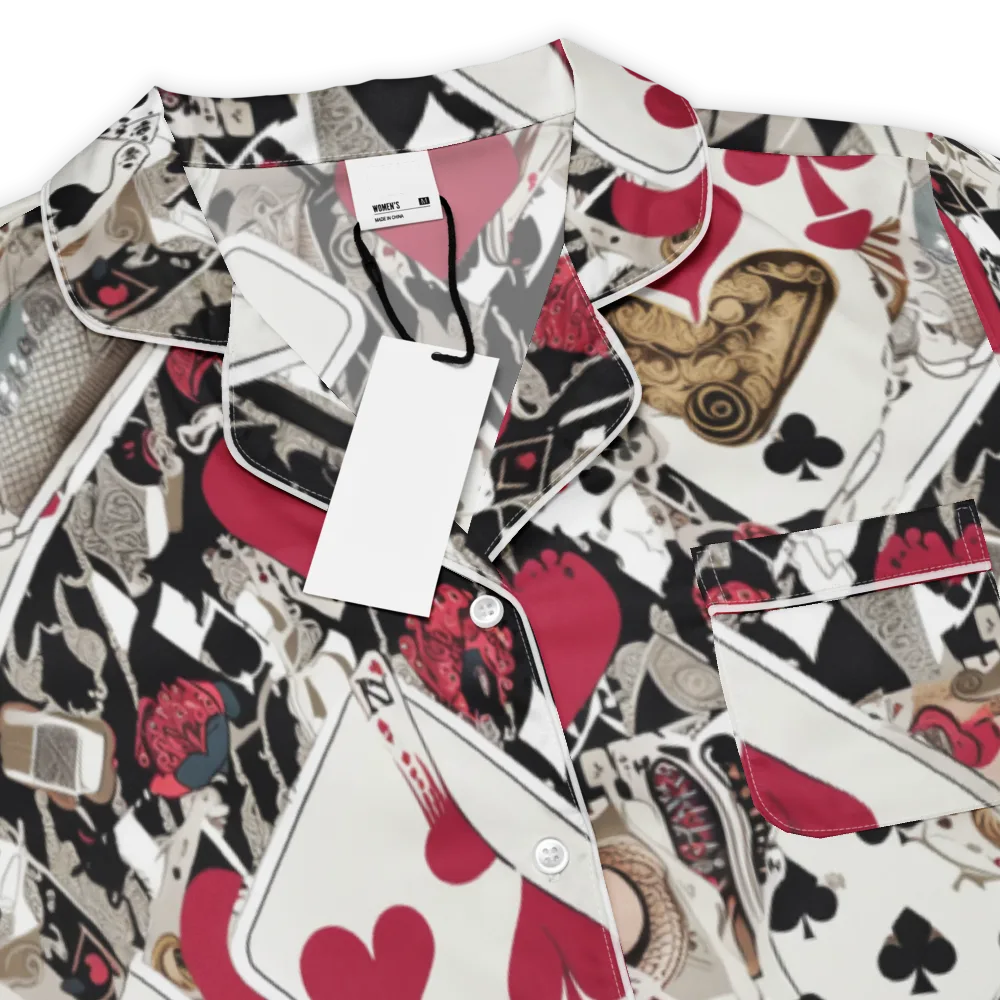 Velvet Gambit on Women's Short Sleeve Pajama Top — Product details