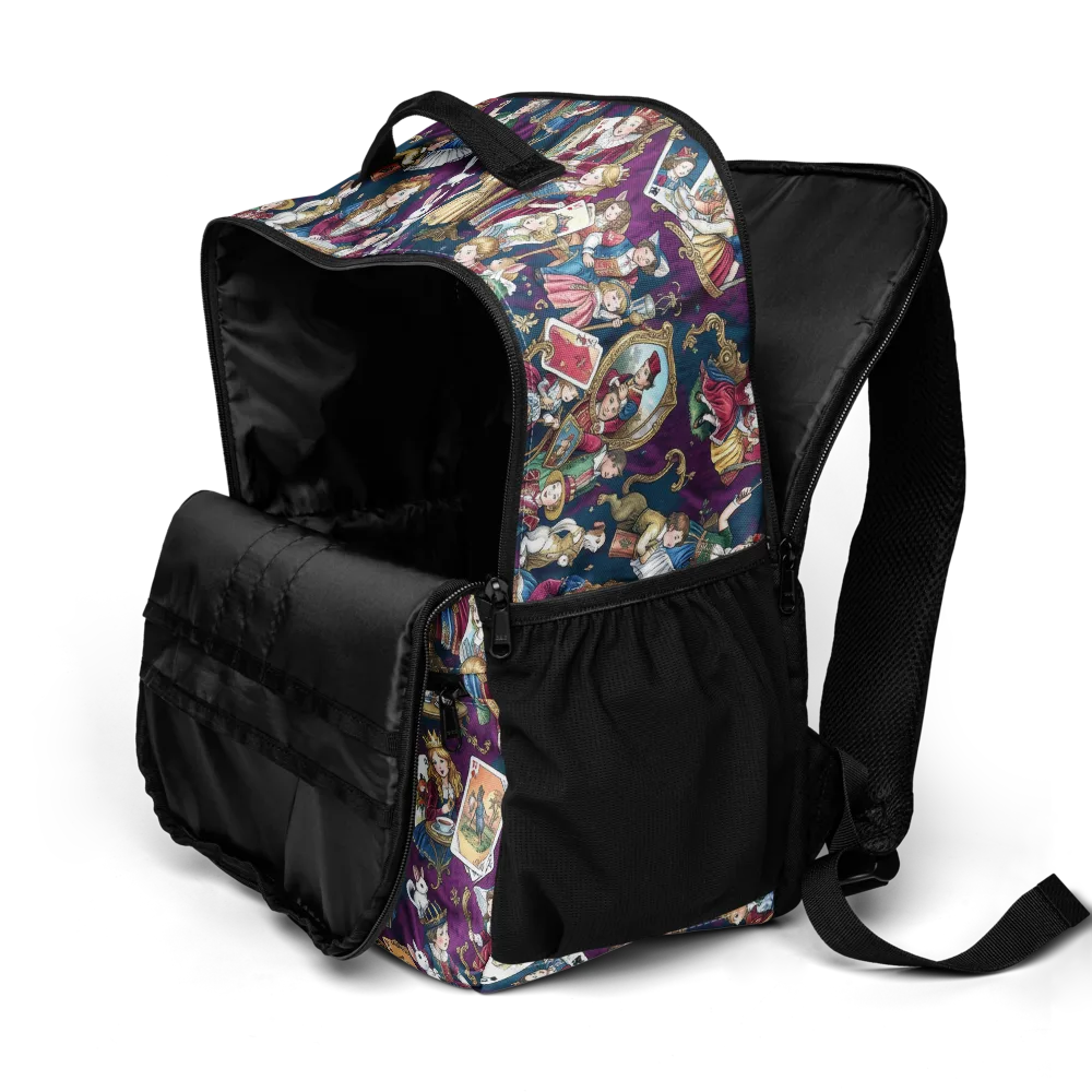 Wonderland Court on Utility Backpack — Product details 2