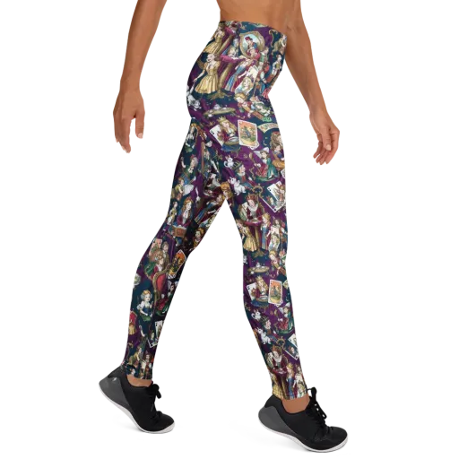 Wonderland Court on a Yoga Leggings