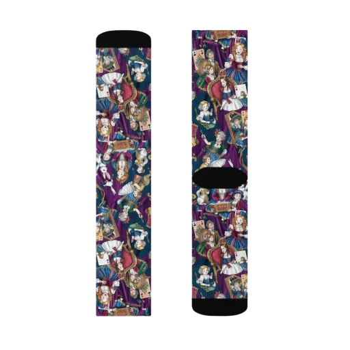 Wonderland Court on a Socks