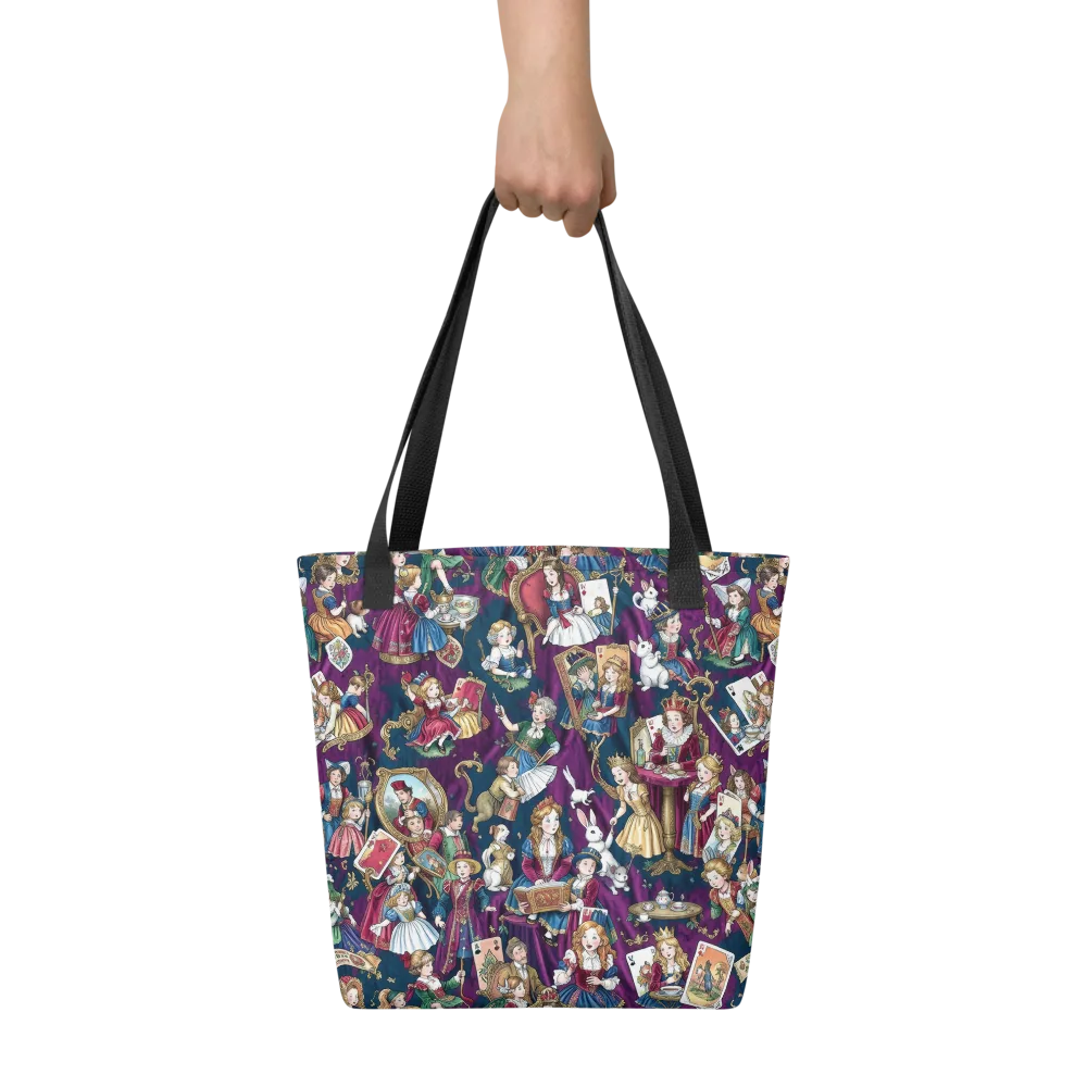 Wonderland Court on Tote Bag — Front