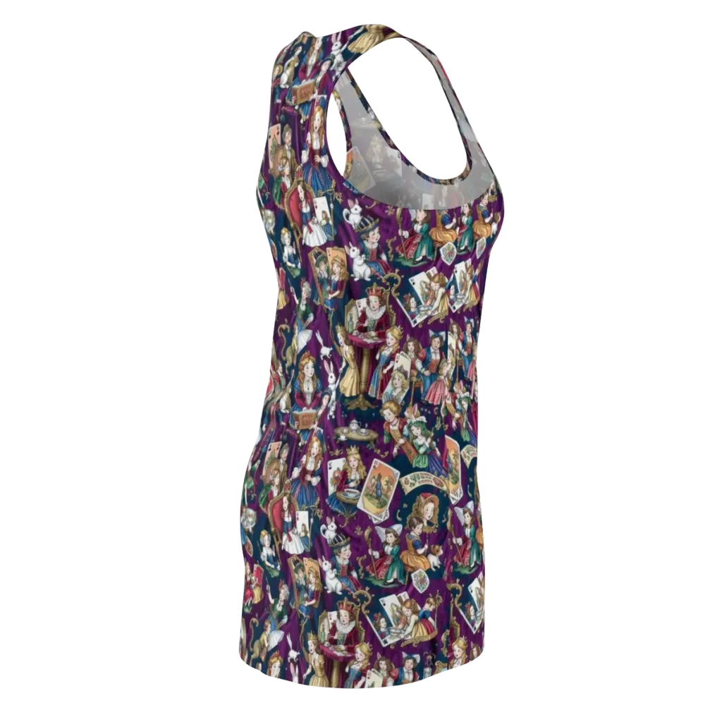 Wonderland Court on Racerback Dress — Back Side