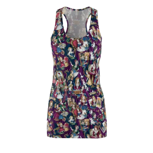 Wonderland Court on a Racerback Dress