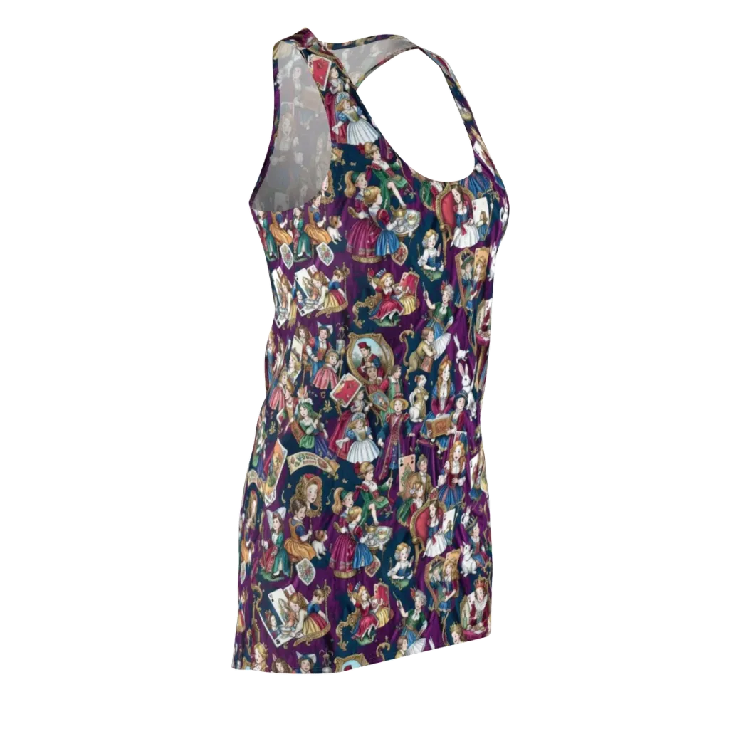 Wonderland Court on Racerback Dress — Front Side