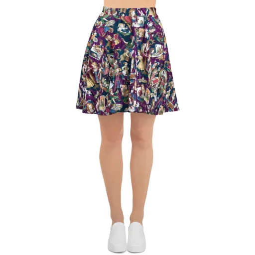 Wonderland Court on a Skater Skirt