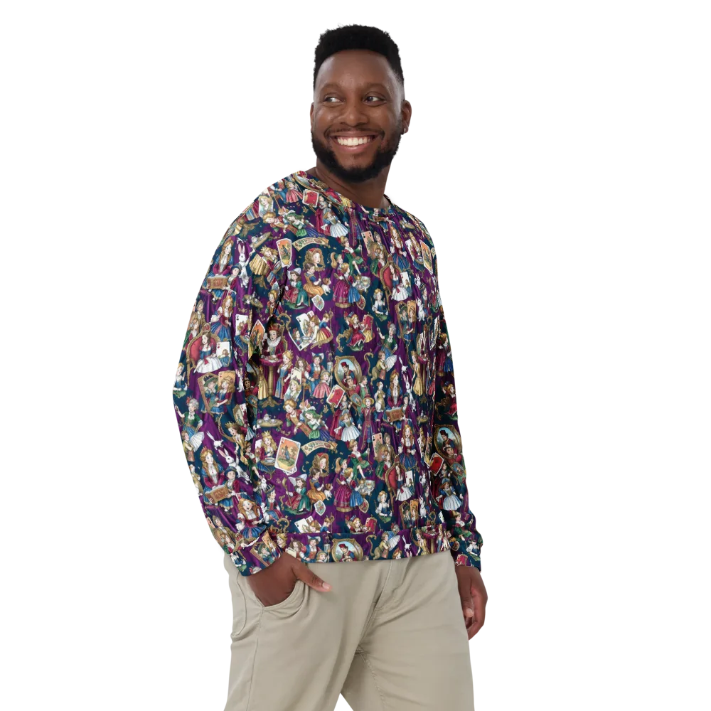 Wonderland Court on Sweatshirt — Front