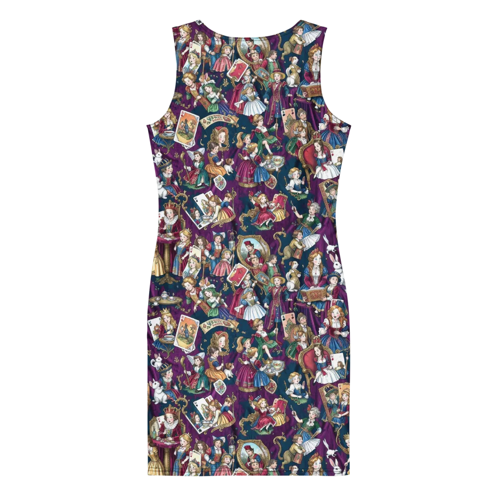 Wonderland Court on Bodycon Dress — Back