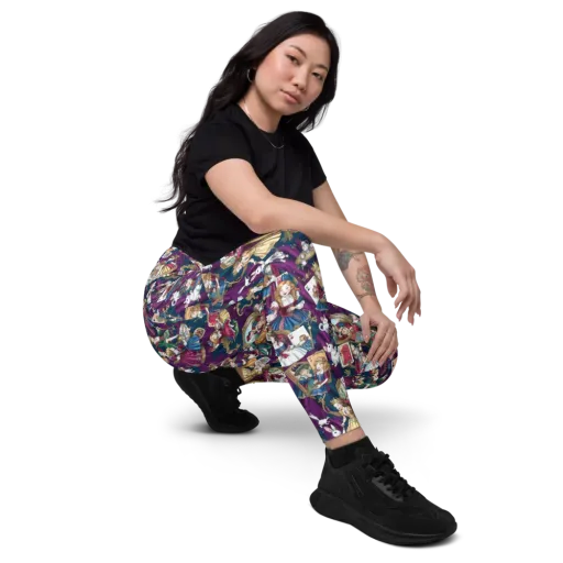 Wonderland Court on a Leggings with Pockets