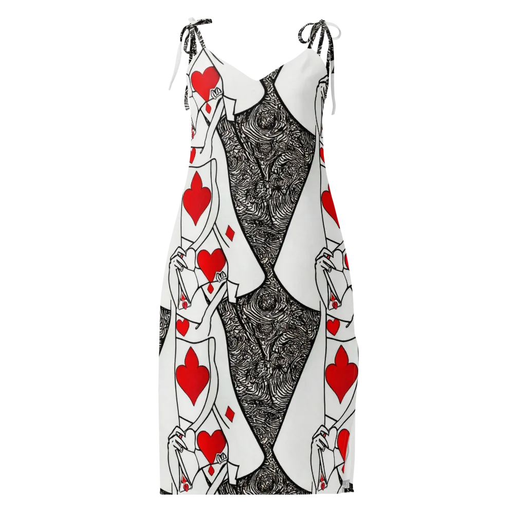 Heartbreak Hourglass on Slip Dress — Front