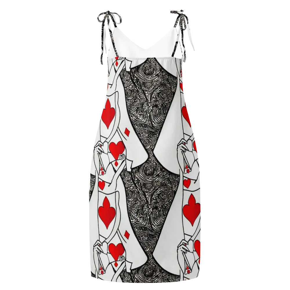 Heartbreak Hourglass on Slip Dress — Back