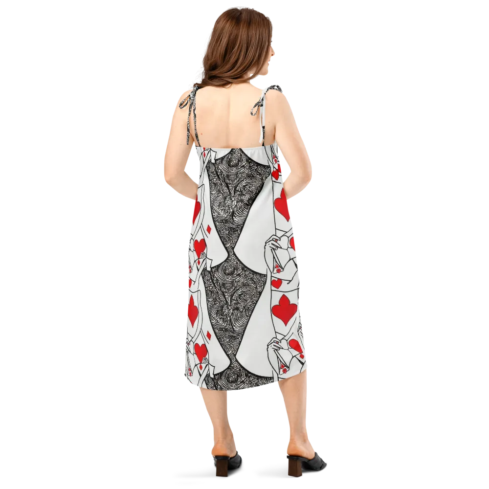 Heartbreak Hourglass on Slip Dress — Back