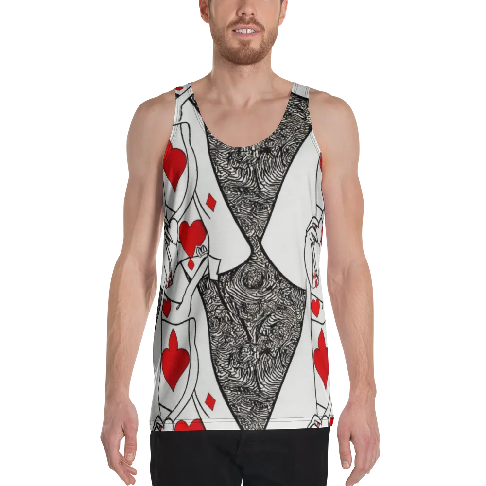 Heartbreak Hourglass on Men's Tank Top — Front
