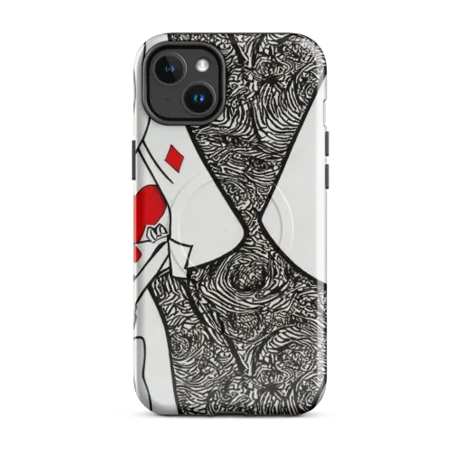 Heartbreak Hourglass on a MagSafe Tough Case for iPhone®