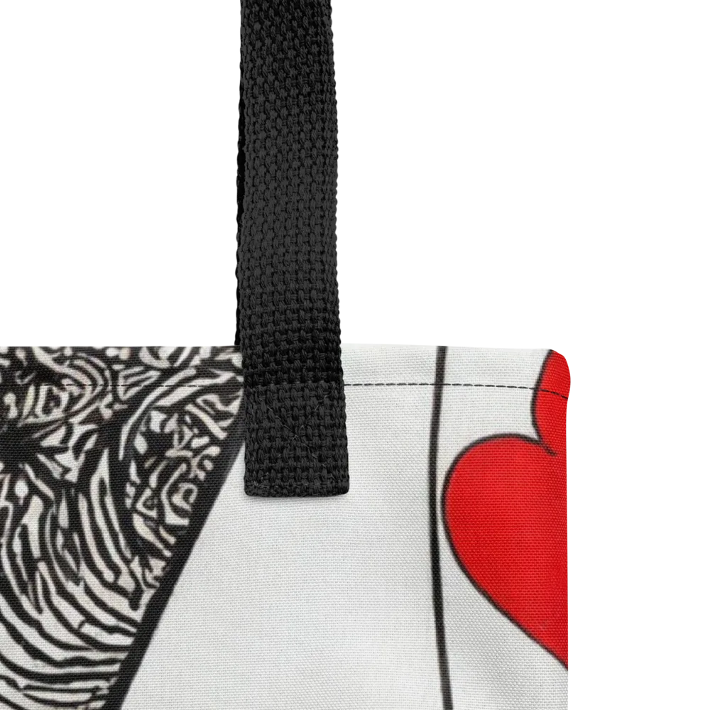 Heartbreak Hourglass on Tote Bag — Product details